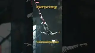 indian highest bungy jumping #117 mtr bungy#viralreels #viralshorts #trandingshorts #youtubeshorts