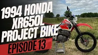 Installing Dunlop D605 | 1994 Honda XR650L | Project Bike