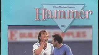 West Ham United 1987-1988 Season Highlights original VHS
