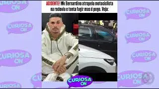 MK BERNARDINO ATROPELA MOTOCICLISTA E TENTA FUGIR MAS &Eacute; PEGO