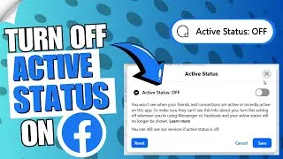 💬 How to Turn Off Active Status on Facebook & Messenger | 👀 Hide Online Status on Mobile and Laptop