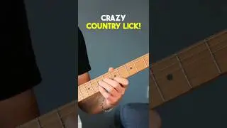 Crazy Country Lick! #guitar #music #guitarmusic #guitarplaying #guitarist #guitarlesson