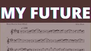 My Future by Billie Eilish I Real Violin Plays Sheet Music