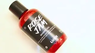 LUSH ROSE JAM SHOWER GEL REVIEW + DEMO