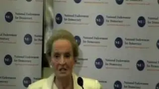 Madeleine Albright speaks about Vin Weber