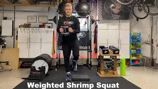 Weighted Shrimp Squat