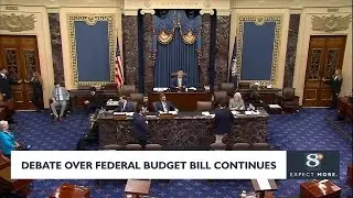 Debate over federal budget bill continues