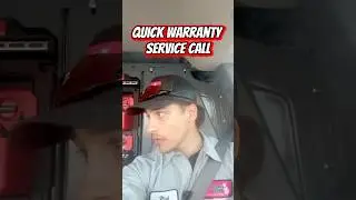 HVAC warranty service call #sunset #chill #hvaclife #hvac #tech