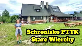 Schronisko PTTK Stare Wierchy - Gorczański Park Narodowy - Gorce