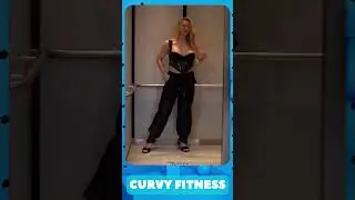 The Sweating Blonde: Unlocking the Fitness Potential #curvy #curvyfit #curvyfitness #shorts