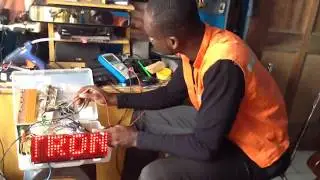 LED MATRIX SCROLLING TEXT
