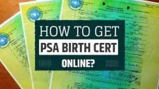 How to get PSA Birth certificate Online formerly NSO Philippines in one website