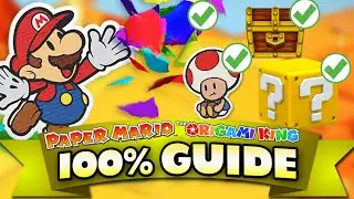 💯 Yellow Streamer 100% Guide - ALL Treasures, Toads, [?] Blocks, & Not-Bottomless Holes!