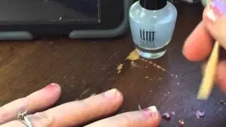 UNT bass coat peel off polish:
