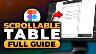 How To Make Scrollable Table in Figma (𝟮𝟬𝟮𝟲) | 100% WORKS | NO Yapping, To The Point! | FAST & EASY