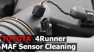 Очистка датчика массового расхода воздуха (ДМРВ) TOYOTA — Как очистить датчик массового расхода в...