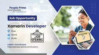 #Xamarin #Developer Wanted! | Job Openings People Prime Jobs