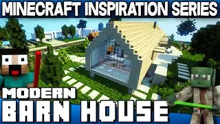 Minecraft - Modern Barn House - Keralis Inspiration Series