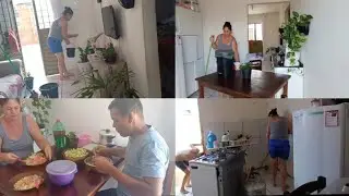 Primeira faxina do ano 
