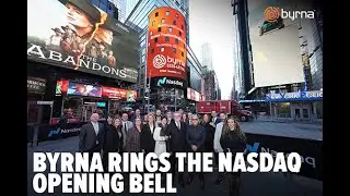 Byrna Rings the Nasdaq Opening Bell, Marking Leadership In the Less-Lethal Category