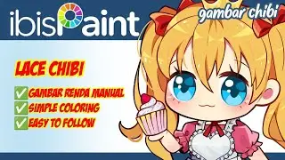 TUTORIAL CARA GAMBAR MAID CHIBI IBIS PAINT - xenozeish