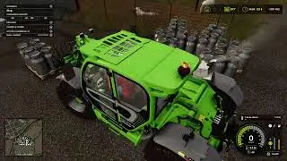 Live FS25 carrière suivi épisode 11 saison 2 Nourrire les vaches et Mouton andain epandage semie