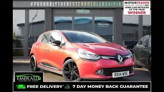 2014 14 RENAULT CLIO 0.9 DYNAMIQUE S MEDIANAV ENERGY TCE S/S 5D 90 BHP/RX14 WVE