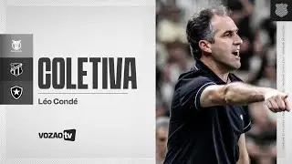 Cear&aacute; 0 x 2 Botafogo | Coletiva L&eacute;o Cond&eacute;