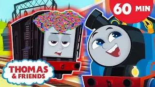 Thomas Tries to Throw a Surprise Party! | Thomas & Friends: All Engines Go! | 60+ Minutes