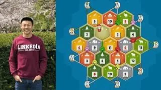 Bo Peng takes on a Catan Tournament Finals - Replay Review