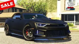 Vigero ZX Convertible AGGRESSIVE Customization & Review | SALE | GTA 5 Online | Chevrolet Camaro