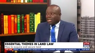 Justice Osei Tutu explains the importance of Section 12, Subsection 2 of Land Act, 2020 (Act 1036)
