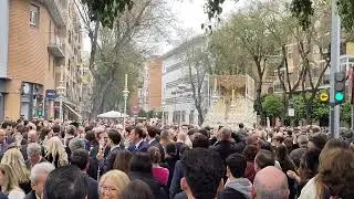 🔴🎥(Misterio de san Gonzalo por calle San Jacinto de vuelta de la catedral en el Traslado 2025.)