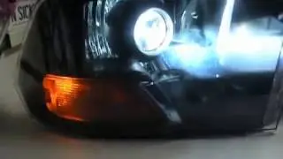 09-18 Dodge Ram 55w HID / Bi-Xenon Projector Headlight Retro-Fit by Sick HIDs