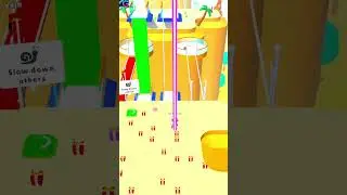 Bridge Race Mod Apk | Walkthrough ios #Viral #impossible #short #Coolgamerxy
