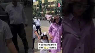 Shilpa Shetty and Raj Kundra Enjoy Family Luncheon with Their Kids | N18S