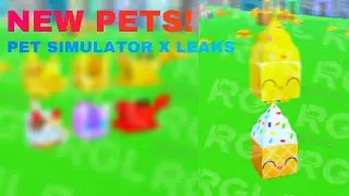 🦀 NEW PET LEAKS! 🐱 | Roblox Pet Simulator X Leaks #5