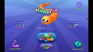 Playing sling.ioa snake gamee ,comedy #gaming