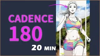 상급 런너 Advanced Runner | 케이던스 Cadence 180 | 20 min | 아름다운 동반러너 Beautiful Screen Companion