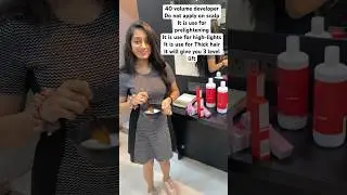 40 volume developer uses / how to use developer / igora royal hair color #shorts #youtubeshorts
