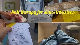 First Session of salt Therapy || Salt Therapy Benefits || Salt Therapy Ireland 🫖😆💕