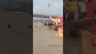 Ganpati Visarjan Live Boat Accident Bihar Ganga River Video Shocking Viral