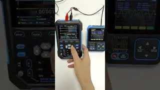 FNIRSI DPOX180H dual-channel digital oscilloscope two-in-one function signal generator#shorts