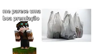 Copa HG valendo 3 mil reais em sacolas plasticas