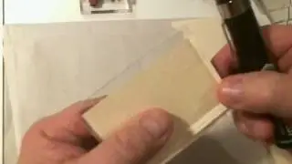 Making an Easter Mail Art ATC Tag ( 5 of 6 ) Manila Folder Tags
