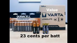 25-04| Best AA Battery ep.7 | Duracell Powerboost & Varta LongLife | #duracell #amazon