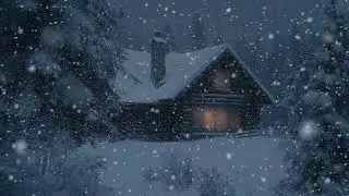 Sleep Deeply with Frozen Blizzard Sounds | Icy Wind and Blowing Snow for Total Relaxation