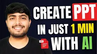 How to Create PPT Using AI Completely FREE