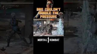Bro COULDNT Handle The PRESSURE In Mortal Kombat 1 #mk1 #mortalkombat1 #shorts
