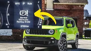 &ldquo;Service electronic parking brake&rdquo; warning in Jeep Renegade